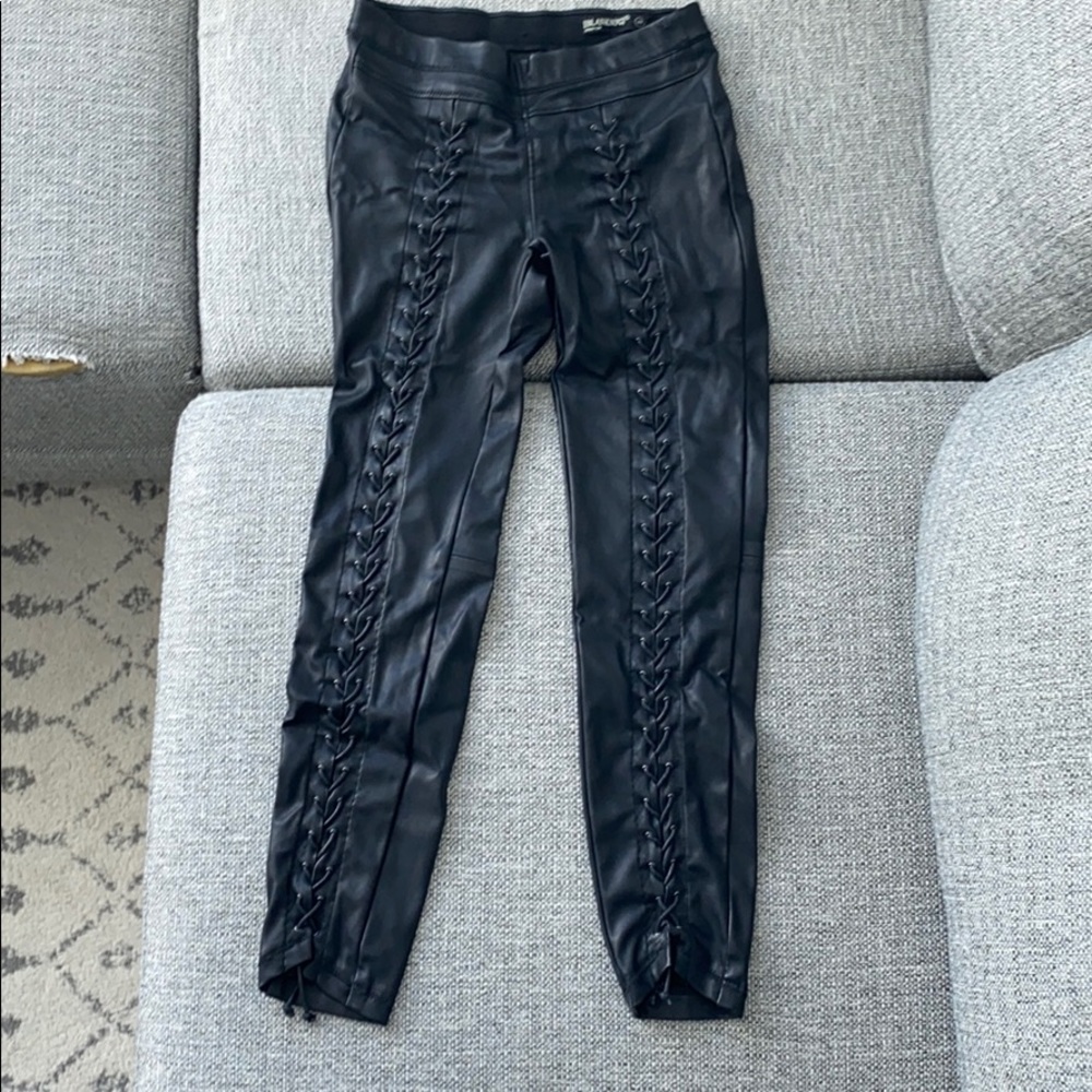 BLANKNYC LACE UP LEGGINGS